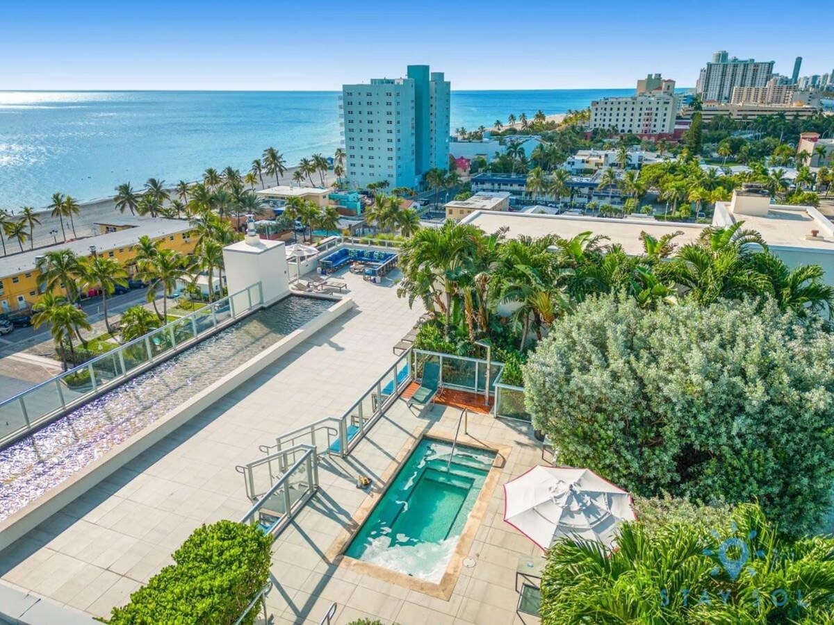 Perfect Relax - Rooftop Pool - Gym - Hot Tub Hollywood Exterior foto