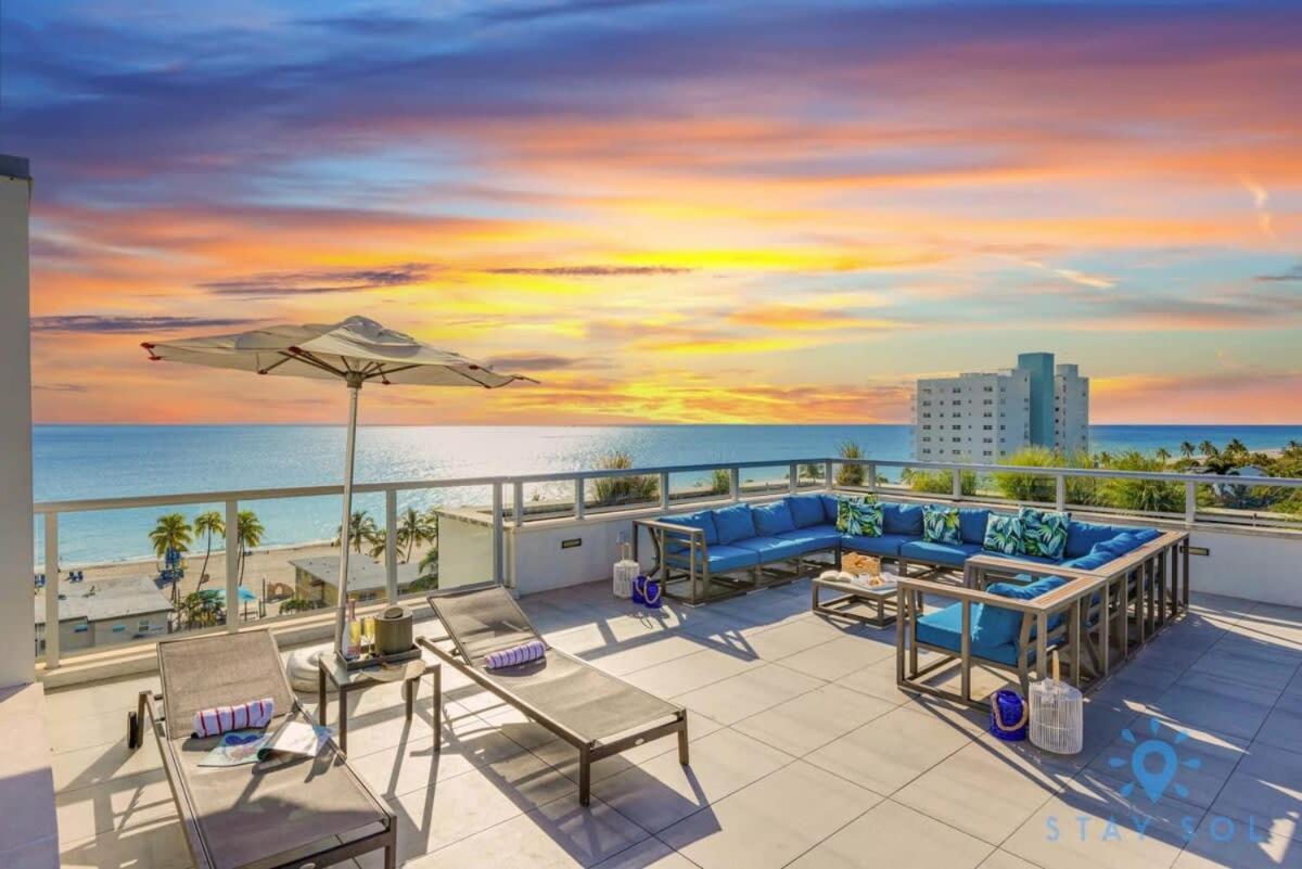 Perfect Relax - Rooftop Pool - Gym - Hot Tub Hollywood Exterior foto
